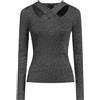 MICHAEL MICHAEL KORS - Maglia con zip - Nero