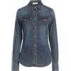 MANILA GRACE - Camicia di jeans - Blu