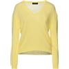 ARAGONA - Maglia in Cachemire - Giallo