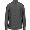 GIORGIO ARMANI - Camicia regular fit - Verde militare