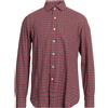 SALVATORE PICCOLO - Camicia a quadri - Rosso