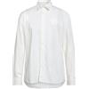 BURBERRY - Camicia regular fit - Off white