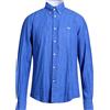 HARMONT & BLAINE - Camicia in lino - Blu