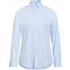 BRUNELLO CUCINELLI - Camicia a righe - Celeste