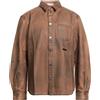 HELMUT LANG - Camicia regular fit - Cammello
