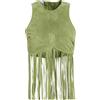 MOSCHINO JEANS - Top - Verde