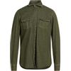 GIANNETTO PORTOFINO - Camicia di jeans - Verde militare