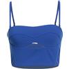 PATRIZIA PEPE - Bustier - Blu china