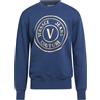 VERSACE JEANS COUTURE - Felpa - Blu navy