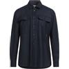 AION - Camicia tinta unita - Blu navy