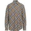 BURBERRY - Camicia fantasia - Khaki