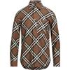 BURBERRY - Camicia fantasia - Verde militare