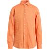 XACUS - Camicia in lino - Arancione