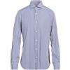 BARBA Napoli - Camicia a righe - Blu navy