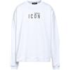 DSQUARED2 - Felpa - Bianco