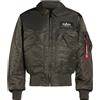 ALPHA INDUSTRIES - Bomber - Verde scuro