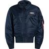 ALPHA INDUSTRIES - Bomber - Blu notte