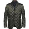 BORGIA Milano - Piumino - Verde scuro