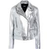 KARL LAGERFELD - Giacca biker - Argento