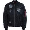 ALPHA INDUSTRIES - Bomber - Nero