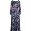 NO-NÀ - Vestito lungo - Blu navy