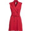 TENSIONE IN - Vestito corto - Rosso