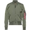 ALPHA INDUSTRIES - Bomber - Verde militare