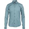 PATRIZIA PEPE - Camicia slim fit - Verde petrolio