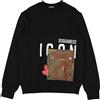 DSQUARED2 - Felpa - Nero