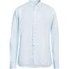 TINTORIA MATTEI 954 - Camicia in lino - Blu chiaro