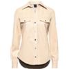 PINKO - Camicie e bluse tinta unita - Beige