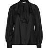 SANDRO - Camicie e bluse in seta - Nero