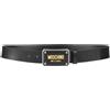 MOSCHINO - Cintura in pelle - Nero