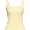 BLUMARINE - Top - Giallo pastello
