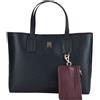 TOMMY HILFIGER - Borsa a mano - Blu notte