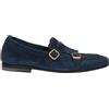 SANTONI - Mocassino - Blu navy