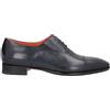SANTONI - Stringate - Blu notte