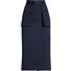 ALPHA STUDIO - Gonna midi - Blu navy