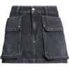 DIESEL - Gonna jeans - Nero