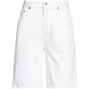 DONDUP - Shorts jeans - Bianco
