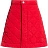 BURBERRY - Minigonna - Rosso