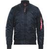 ALPHA INDUSTRIES - Bomber - Blu notte