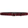 DOLCE&GABBANA - Cintura in pelle - Rosso