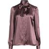 DOLCE&GABBANA - Camicie e bluse in seta - Prugna