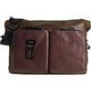 PIQUADRO - Borsa a tracolla - Verde militare