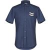 BIKKEMBERGS - Camicia tinta unita - Blu notte