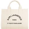 KARL LAGERFELD - Borsa a mano - Avorio