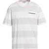 THOM BROWNE - T-shirt - Grigio chiaro