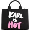KARL LAGERFELD - Borsa a mano - Nero