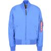ALPHA INDUSTRIES - Bomber - Azzurro